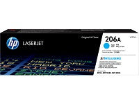 HP 206A - Cián - original - LaserJet - cartucho de tóner (W2111A) - para Color LaserJet Pro M255, M283, MFP M282, MFP M283-7
