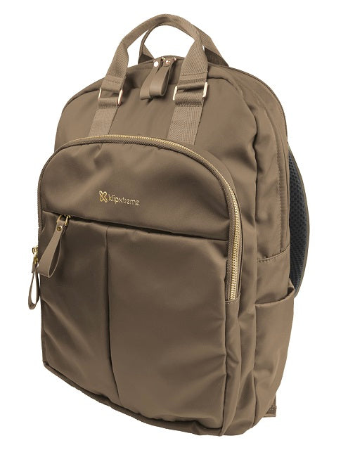 Klip Xtreme - Notebook carrying backpack - 15.6" - 1200D Nylon - Brown-1