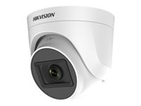 Hikvision Turbo HD Value Series DS-2CE76D0T-EXIPF - Cámara de videovigilancia - torreta - en interior - color (Día y noche) - 2 MP - 1080p - montaje M12 - focal fijado - compuesto, AHD, CVI, TVI - DC 12 V-8