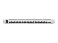 Ubiquiti UniFi Switch USW-Enterprise-24-PoE - Conmutador - L3 - Gestionado - 12 x 100/1000/2.5G (PoE+) + 12 x 10/100/1000 (PoE+) + 2 x 10 Gigabit SFP+ - montaje en rack - PoE+ (400 W)-3