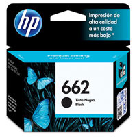HP 662 - Negro - original - Ink Advantage - cartucho de tinta - para Deskjet 1516, Ink Advantage 15XX, Ink Advantage 35XX, Ink Advantage 4645-19