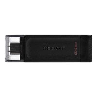 Kingston DataTraveler 70 - Unidad flash USB - 64 GB - USB-C 3.2 Gen 1-10