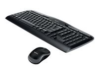 Logitech Wireless Desktop MK320 - Juego de teclado y ratón - inalámbrico - 2.4 GHz-1