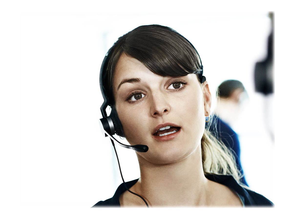 Jabra BIZ 2300 USB UC Duo - Auricular - en oreja - cableado - USB-5