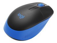 Logitech M190 - Ratón - óptico - 3 botones - inalámbrico - receptor inalámbrico USB - azul-2