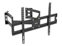 Klip Xtreme KPM-935 - Abrazadera - para pantalla plana - acero de calibre pesado - negro - tamaño de pantalla: 32"-65" - se puede instalar en la pared-1