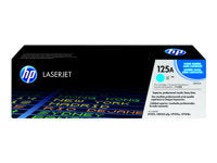 HP 125A - Cián - original - LaserJet - cartucho de tóner (CB541A) - para Color LaserJet CM1312 MFP, CP1215, CP1217, CP1515n, CP1518ni-1
