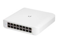 Ubiquiti UniFi Switch Lite USW-Lite-16-POE - Conmutador - Gestionado - 16 x 10/100/1000 (8 PoE+) - sobremesa, montaje en pared - PoE+ (45 W)-14