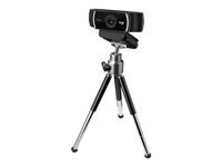 Logitech HD Pro Webcam C922 - Webcam - color - 720p, 1080p - audio - H.264-4
