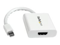 StarTech.com Adaptador de Vídeo Mini DisplayPort a HDMI - Cable Conversor - Hembra HDMI - Macho Mini DP - 1920x1200 - Pasivo - Blanco - Adaptador de vídeo - Mini DisplayPort macho a HDMI hembra - 17 cm - blanco-2