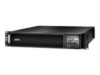 APC Smart-UPS SRT 3000VA RM - UPS (montaje en bastidor) - CA 120 V - 2700 vatios - 3000 VA - Ácido de plomo - RS-232, USB - conectores de salida: 9 - 2U - negro - para P/N: AR4024SP, AR4024SPX429, AR4024SPX431, AR4024SPX432, NBWL0356A, SMX3000HVTUS-10