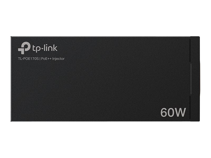 TP-Link TL-POE170S V1 - Inyector de corriente - CA 100-240 V - 60 vatios - conectores de salida: 1-3