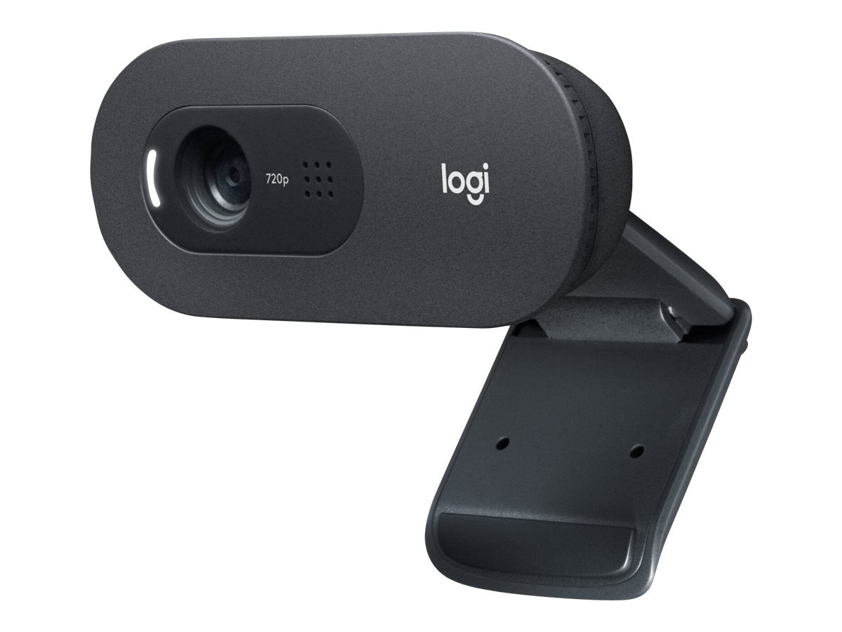 Logitech C505e - Webcam - color - 720p - focal fijado - audio - USB-9