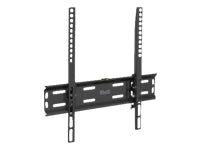 Klip Xtreme KPM-725 - Kit de montaje (soporte para montaje en pared) - para pantalla plana - acero con recubrimiento en polvo - negro - tamaño de pantalla: 23"-46" - interfaz de montaje: hasta 400 x 400 mm - se puede instalar en la pared