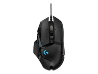 Logitech Gaming Mouse G502 (Hero) - Ratón - óptico - 11 botones - cableado - USB-14