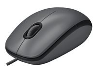 Logitech M90 - Ratón - diestro y zurdo - óptico - cableado - USB
