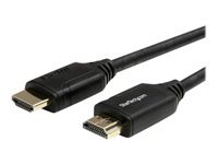 StarTech.com Cable HDMI premium de alta velocidad con Ethernet - 4K 60Hz - 3m - Cable HDMI Certificado Premium - HDMI 2.0 - Cable HDMI con Ethernet - HDMI macho a HDMI macho - 3 m - negro - para P/N: EXTEND-HDMI-4K40C6P1, KITBXAVHDPEU, KITBXAVHDPUK, KITBX-12