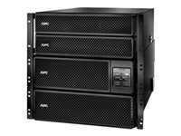 APC Smart-UPS SRT 10000VA RM - UPS (montaje en bastidor) - CA 208 V - 10 kW - 10000 VA - Ethernet 10/100, USB - conectores de salida: 10 - 10U - 19" - negro - con Transformador reductor de 208/240 V a 120 V 10 kVA - para P/N: AR4018SPX432, AR4024SP, AR402-18
