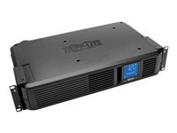 Eaton Tripp Lite Series UPS Smart LCD 1500VA 900W 120V Line-Interactive UPS - 8 Outlets, USB, DB9, 2U Rack/Tower Battery Backup - UPS - CA 120 V - 900 vatios - 1500 VA - conectores de salida: 8 - 2U - negro atractivo-7