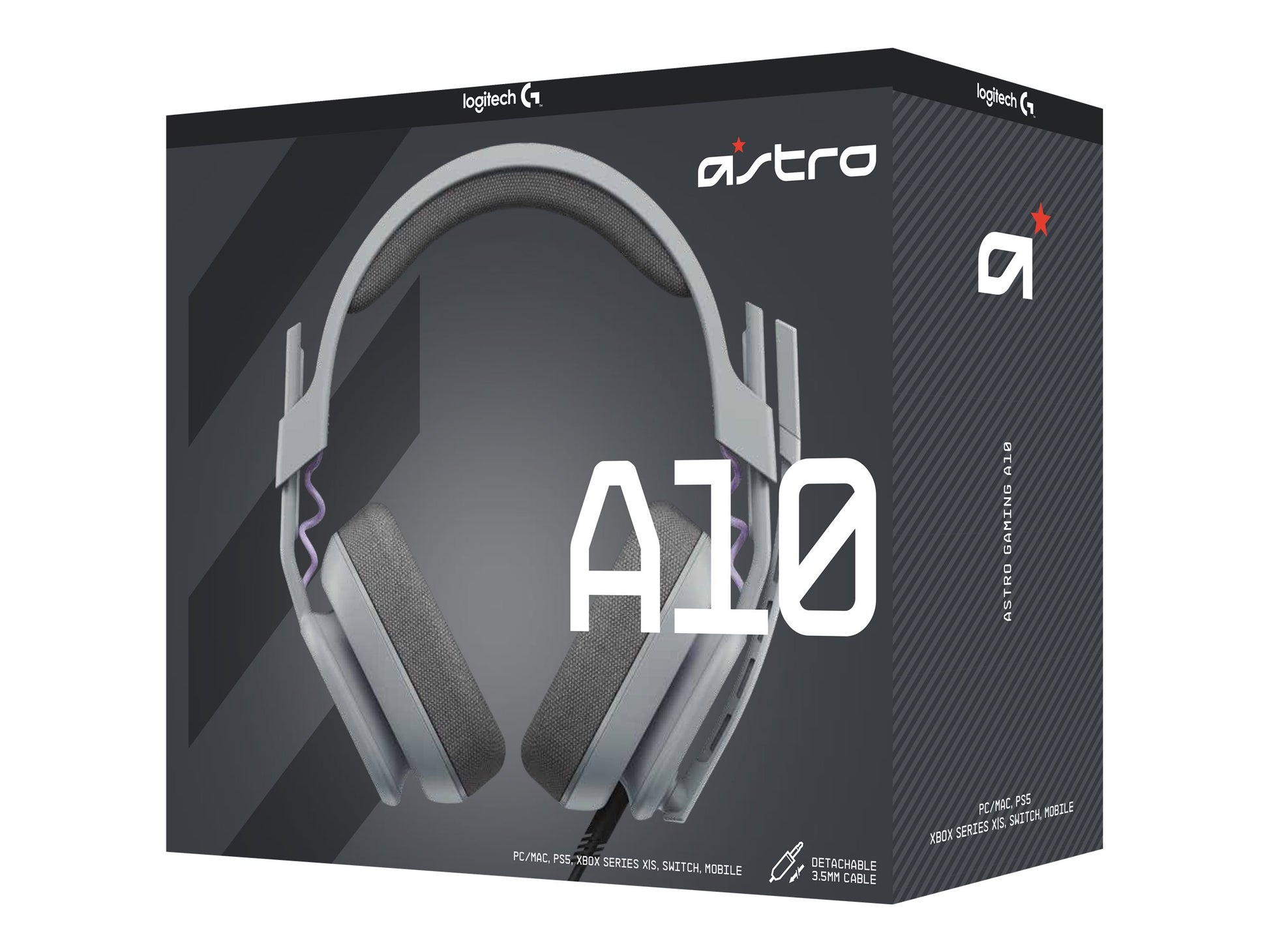 ASTRO Gaming A10 Gen 2 - Auricular - tamaño completo - cableado - gris-2