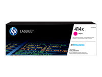 HP 414X - Alto rendimiento - magenta - original - LaserJet - cartucho de tóner (W2023X) - para Color LaserJet Enterprise M455, MFP M480; Color LaserJet Pro M454, M479, MFP M479-7