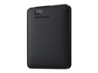 WD ELEMENTS Almacenamiento portátil WDBU6Y0020BBK - Disco duro - 2 TB - externo (portátil) - USB 3.0
