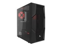 Xtech Gaming Series PHOBOS - Mid tower - ATX - panel lateral con ventana (cristal templado) - sin fuente de alimentación (ATX) - negro - USB/Audio-18