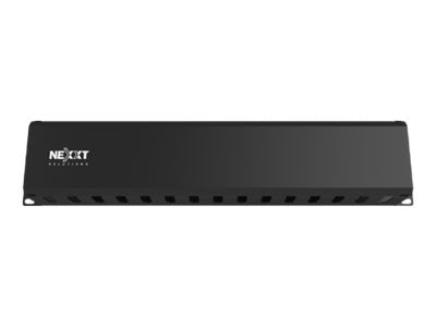 Nexxt Solutions - Conducto de organización de cables de bastidor (horizontal) - 2U - 19"