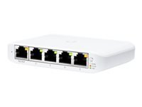 Ubiquiti UniFi Switch USW Flex Mini - Conmutador - inteligente - 4 x 10/100/1000 + 1 x 10/100/1000 (PoE+) - sobremesa - PoE+-15