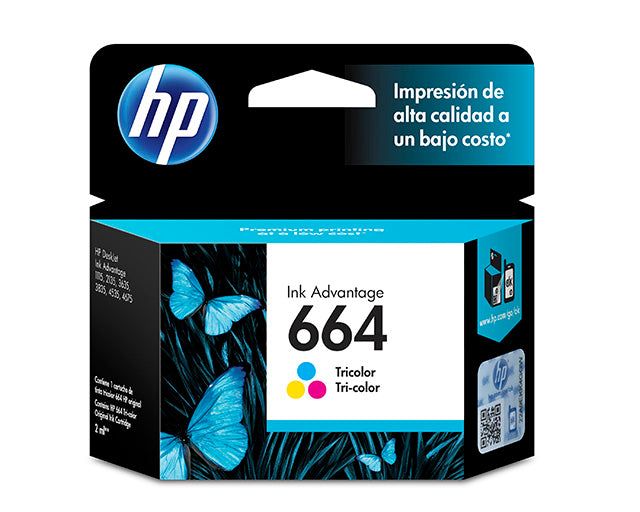 HP - Ink cartridge - Tricolor - 664-3