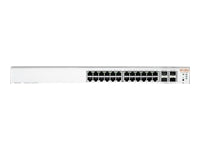 HPE Networking Instant On 1930 24G 4SFP/SFP+ Switch - Conmutador - L3 - Gestionado - 24 x 10/100/1000 + 4 x 1 Gigabit / 10 Gigabit SFP+ - montaje en rack-1