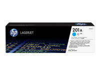 HP 201A - Cián - original - LaserJet - cartucho de tóner (CF401A) - para Color LaserJet Pro M252dn, M252dw, M252n, MFP M277c6, MFP M277dw, MFP M277n-1