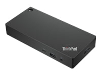 Lenovo ThinkPad Universal USB-C Dock - Estación de conexión - USB-C - HDMI, 2 x DP - 1GbE - 90 vatios - CRU - Estados Unidos-3