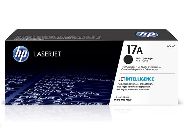 HP 17A - Negro - original - LaserJet - cartucho de tóner (CF217A) - para LaserJet Pro M102a, M102w, MFP M130a, MFP M130fn, MFP M130fw, MFP M130nw-8