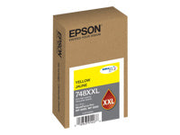 Epson 748XXL - XL - amarillo - original - cartucho de tinta - para WorkForce Pro WF-6090, WF-6590, WF-8090, WF-8090 D3TWC, WF-8590, WF-8590 D3TWFC-3