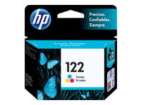 HP 122 - 1.5 ml - amarillo, cián, magenta - original - cartucho de tinta - para Deskjet 1000 J110, 10XX J410, 2050 J510, 2050A J510, 2054A J510, Ink Advantage 2060 K110-10