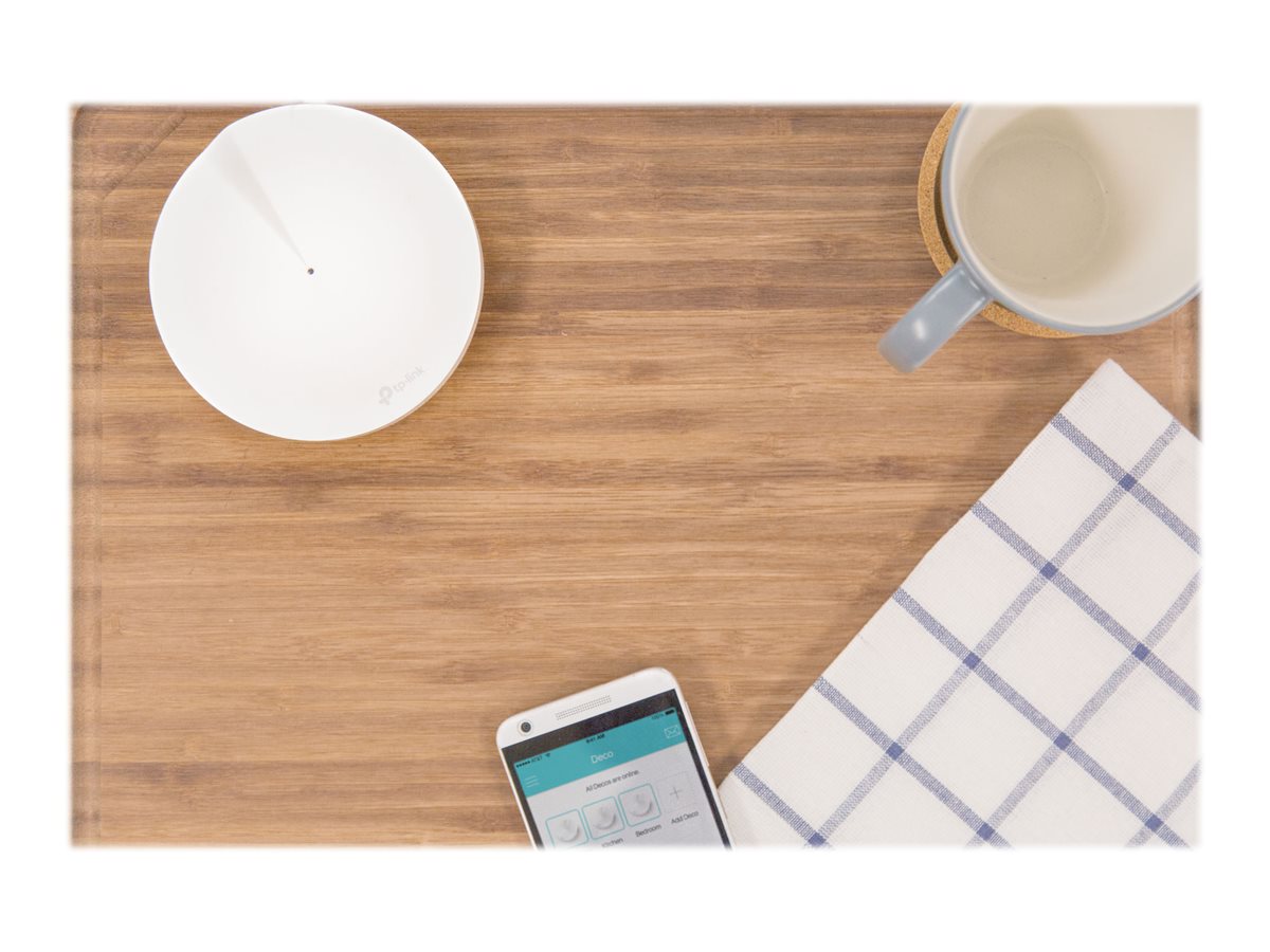 TP-LINK DECO M5 - Sistema Wi-Fi - hasta 4500 pies cuadrados - malla 1GbE - Wi-Fi 5 - Doble banda (paquete de 3)-12