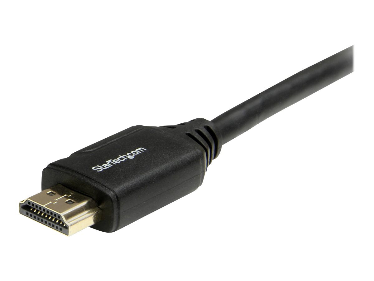 StarTech.com Cable HDMI premium de alta velocidad con Ethernet - 4K 60Hz - 3m - Cable HDMI Certificado Premium - HDMI 2.0 - Cable HDMI con Ethernet - HDMI macho a HDMI macho - 3 m - negro - para P/N: EXTEND-HDMI-4K40C6P1, KITBXAVHDPEU, KITBXAVHDPUK, KITBX-2