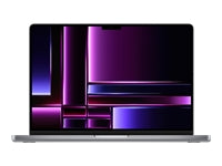 Apple MacBook Pro - M2 Pro - M2 Pro 16-core GPU - 16 GB RAM - 512 GB SSD - 14.2" 3024 x 1964 @ 120 Hz - Wi-Fi 6E, Bluetooth - gris espacio - kbd: EE. UU.-13