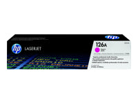 HP 126A - Magenta - original - LaserJet - cartucho de tóner (CE313A) - para Color LaserJet Pro CP1025; LaserJet Pro MFP M175; TopShot LaserJet Pro M275-12