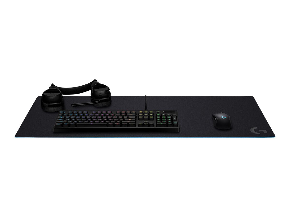 Logitech G G840 Extra Large Gaming Mouse Pad, Optimized for Gaming Sensors, Moderate Surface Friction, Non-Slip Mouse Mat, Mac and PC Gaming Accessories, 900 x 400 x 3 mm; - Alfombrilla de ratón - gaming - talla XL - negro-7