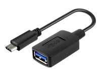 Xtech XTC-515 - Adaptador USB - 24 pin USB-C (M) reversible a USB Tipo A (H) - USB 3.0 - 11.9 cm - negro