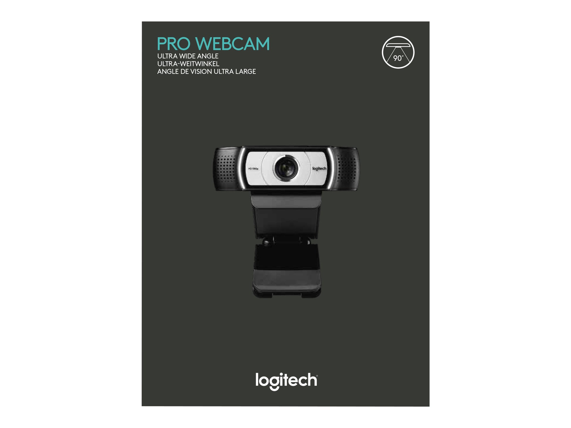 Logitech Webcam C930e - Webcam - color - 1920 x 1080 - audio - USB 2.0 - H.264-15