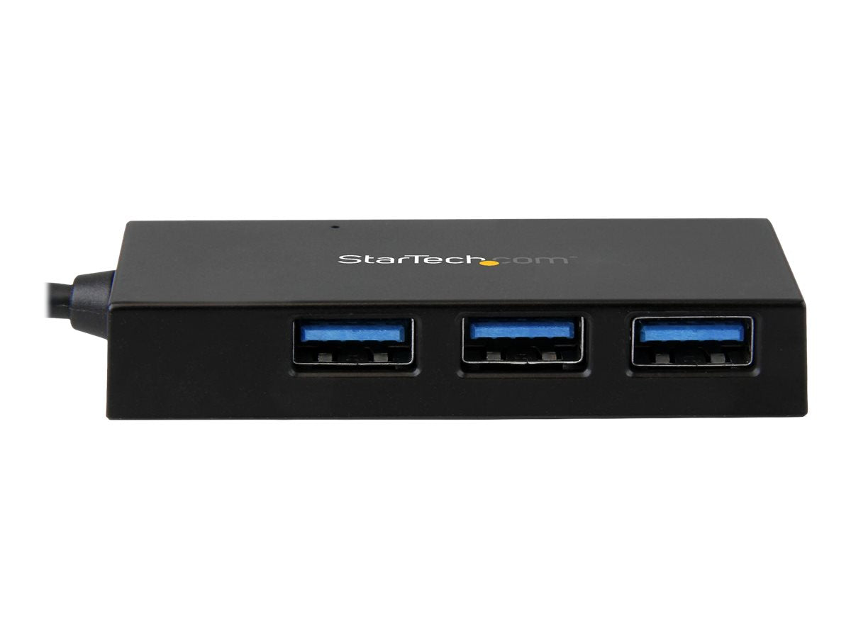 StarTech.com Concentrador USB 3.0 de 4 Puertos - USB-C a 1x USB-C y 3x USB-A - Hub USB Type-C a 1x USB Type-C a 3x USB-A - Hub - 4 x SuperSpeed USB 3.0 - sobremesa - para P/N: CFASTRWU3C, SDMSDRWU3AC, TB3DK2DPPD, TB3DK2DPPDUE, TB3DKDPMAW, TB3DKDPMAWUE-9
