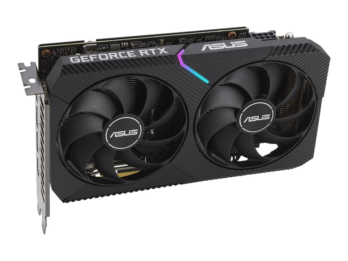 ASUS DUAL-RTX3060-O12G-V2 - OC Edition - tarjeta gráfica - GF RTX 3060 - 12 GB GDDR6 - PCIe 4.0 x16 - HDMI, 3 x DisplayPort-19