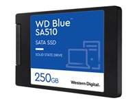 WD Blue SA510 WDS250G3B0A - SSD - 250 GB - interno - 2.5" - SATA 6Gb/s - azul-9