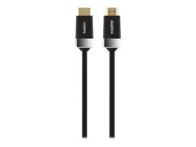 Belkin High Speed HDMI Cable - Cable HDMI con Ethernet - HDMI macho a HDMI macho - 2 m - compatibilidad con 4K-1