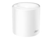 TP-LINK Deco X50 - Sistema Wi-Fi - (enrutador) - hasta 2500 pies cuadrados - malla 1GbE - Wi-Fi 6 - Doble banda-6