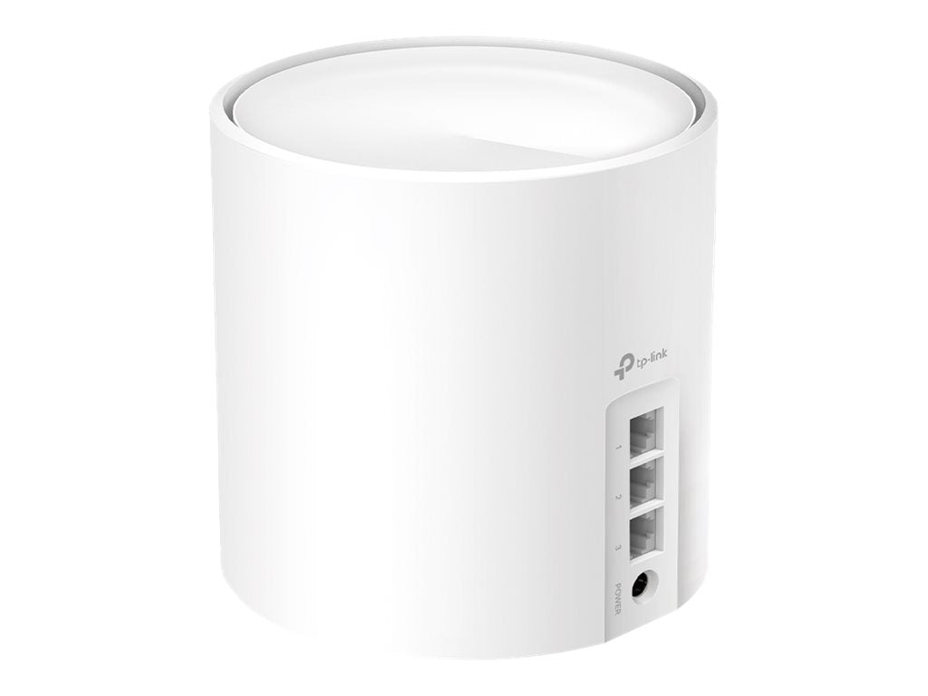 TP-LINK Deco X50 - Sistema Wi-Fi - (enrutador) - hasta 2500 pies cuadrados - malla 1GbE - Wi-Fi 6 - Doble banda-1