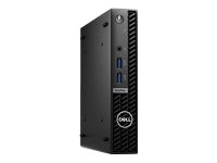 Dell OptiPlex 7010 (version 2023) - Micro Core i7 13700T / hasta 4.8 GHz - RAM 16 GB - SSD 512 GB - NVMe, Class 35 - UHD Graphics 770 - Gigabit Ethernet, Bluetooth - Win 11 Pro - monitor: ninguno - teclado: español - negro - BTS - con 3 años de servicio d-2
